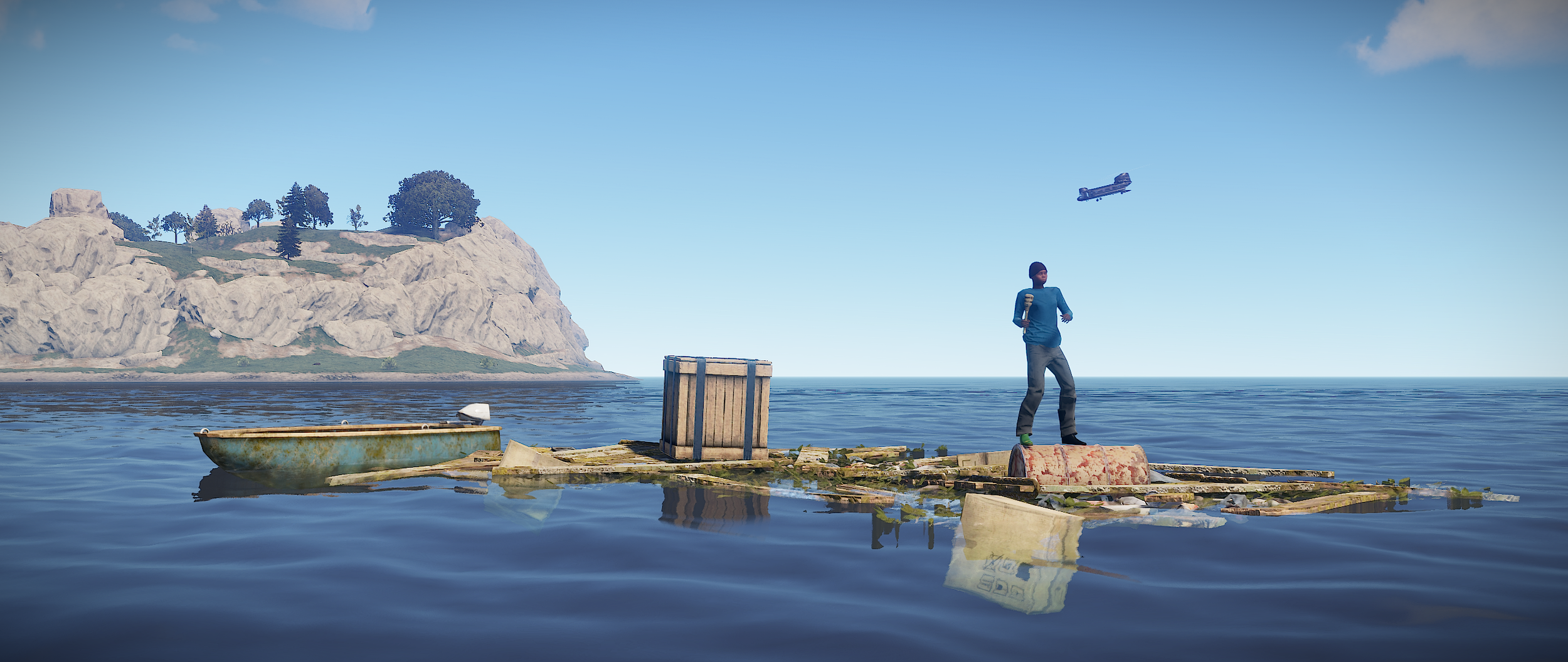 Boats, floating junkpiles, Chinook, map, scientists and more